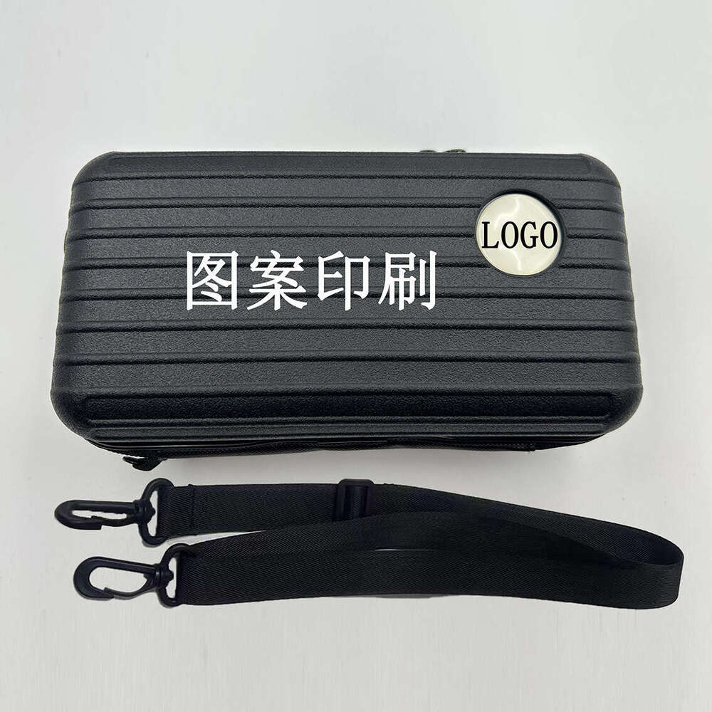 New Single Shoulder Crossbody Bag for Women, Portable Versatile High-end Makeup Storage Small Square Bag, Hard Shell Large Capacity