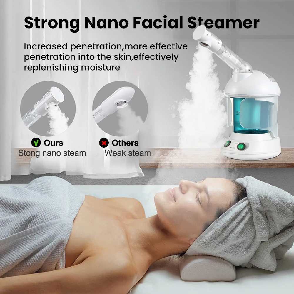 KSKIN Portable Face Mist Spray Professional Ionic Facial Steamer for Face - Custom Hot Sale Beauty Skin Care Device XJ250607