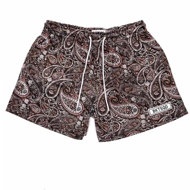 Summer Mesh Basketball Shorts Men Quick Drying Loose Sports shorts BUCKETSQ fashion Trend Sweatpants Running Beach 250604