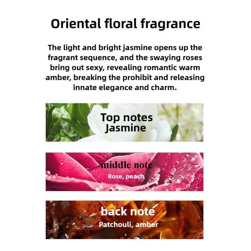 Elegant Femme Perfume 100ml Long-Lasting Oriental Floral Fragrance with Jasmine Rose Patchouli Perfect for All Occasions W250605