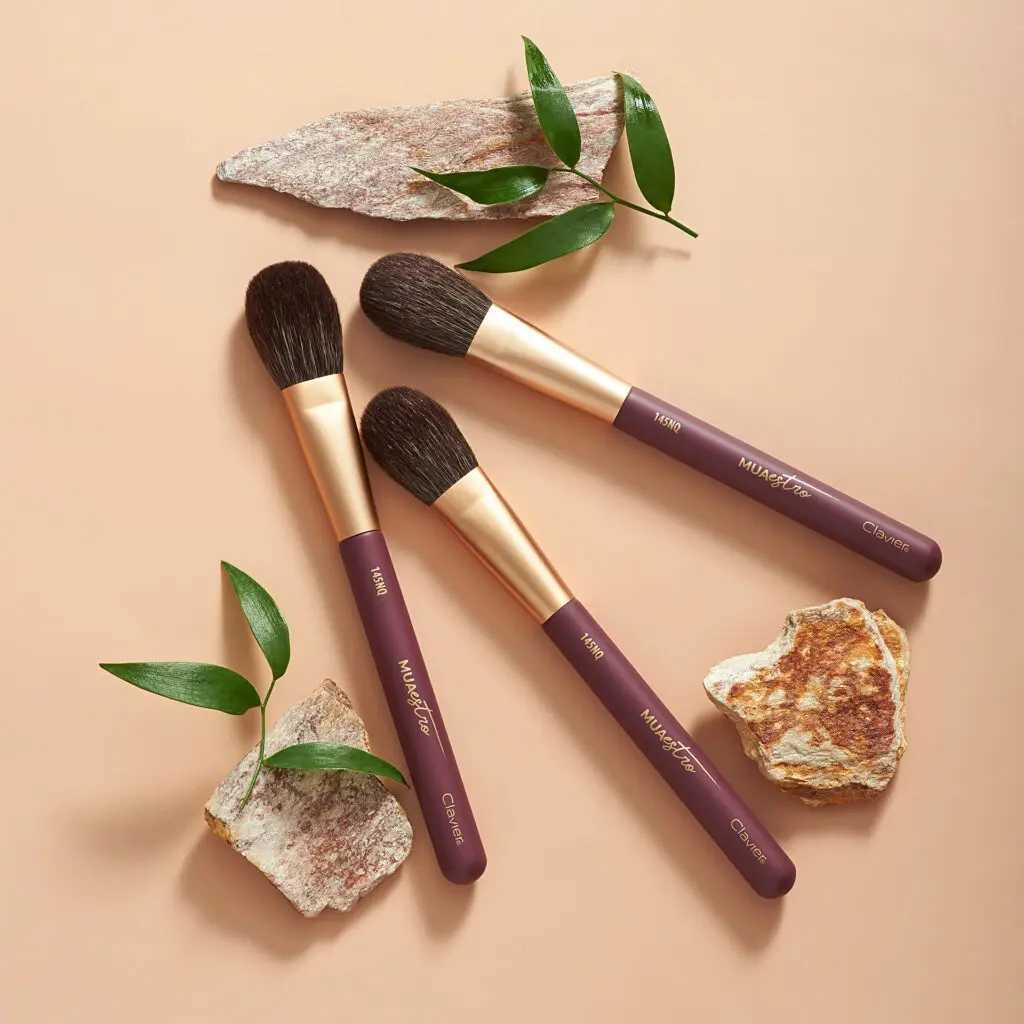 Nature More II Makeup Brush Eye Shadow Foundation Cosmetic Brushes Beauty Soft High-quality Bristles Makeup Tools W250605