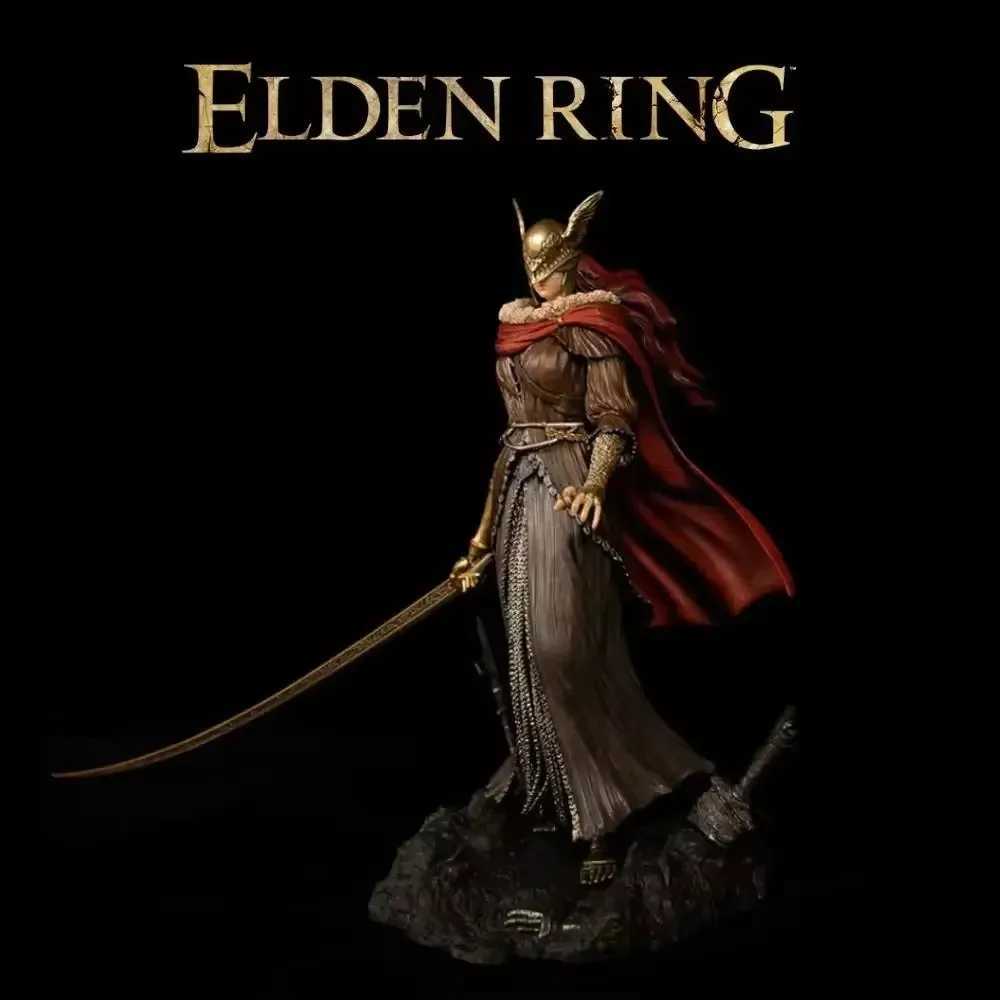 24cm ELDEN RING Figure Malenia Blade Of Miquella Anime Figure Valkyrie Figurine Model PVC Statue Doll Collection Decoration ToysXJ250605