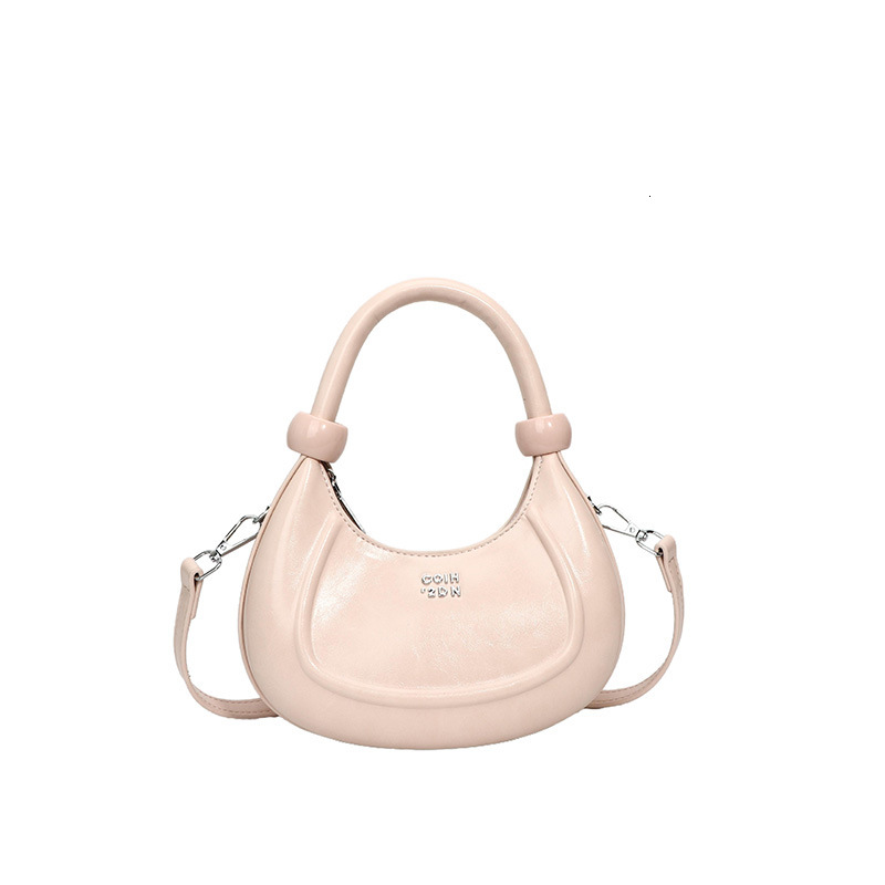 Free Shipping Designer Bag Small Niche Underarm Large Capacity Bag For Women New 2025 Spring/summer Fashion Crescent Bag Simple And Versatile Single S