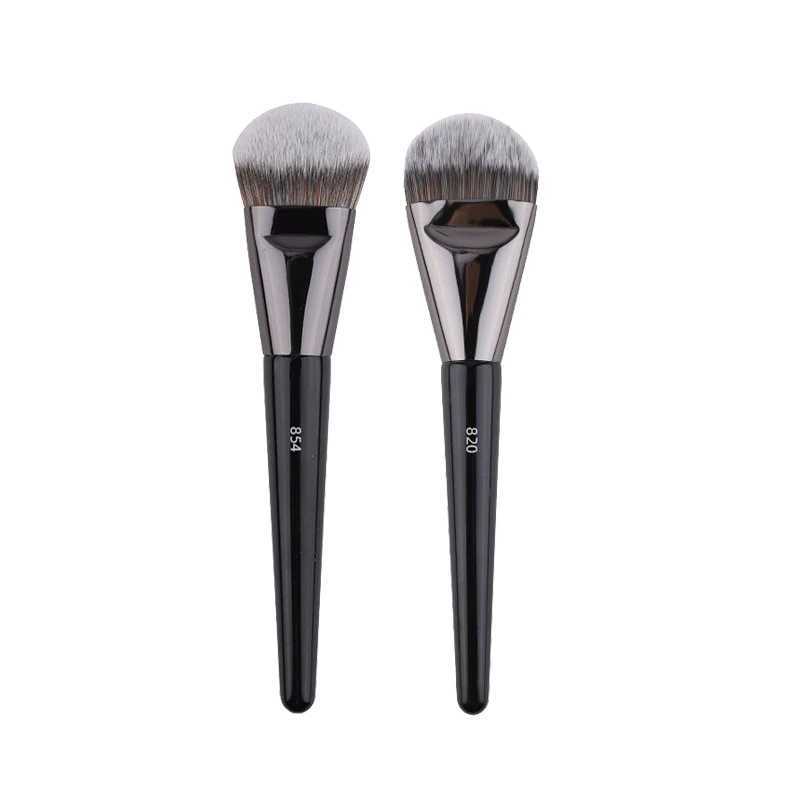 2pcs Foundation Makeup Brushes Liquid Foundation Base Make up Brush Angled Flat sided Detail Face Essential Beauty tools 854 820W250605