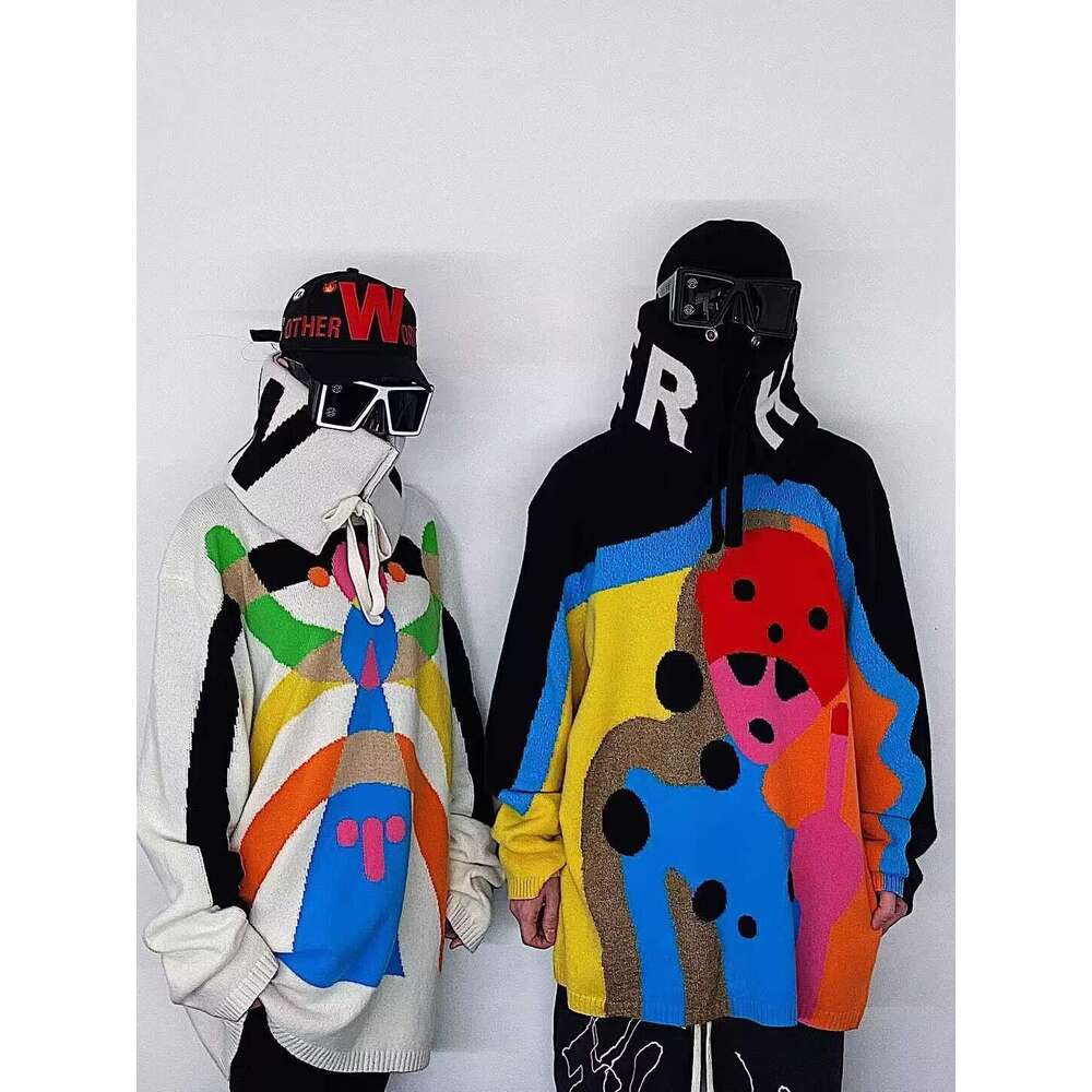 Walter Van Beirendonck Rainbow Alien 3D Baseball Cap W Letter Embroidery Duckbill Hat