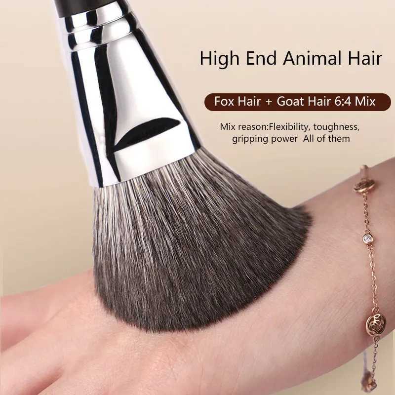 1pc High end Animal Hair Detail Eyeshadow Makeup brushes Highlight Make up brushes Eye Shadow Conceal Ebony Handle pencil beautyW250605