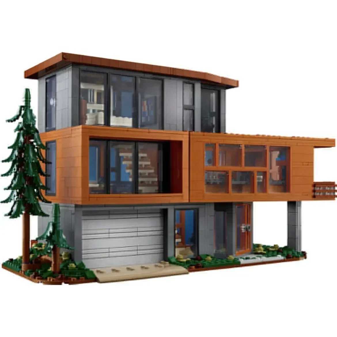 2001PCS 21354 Cullen House Model Kit Building Blocks Villa Forest Cottage Architecture Bricks Building Toy for Adults Gifts W250605