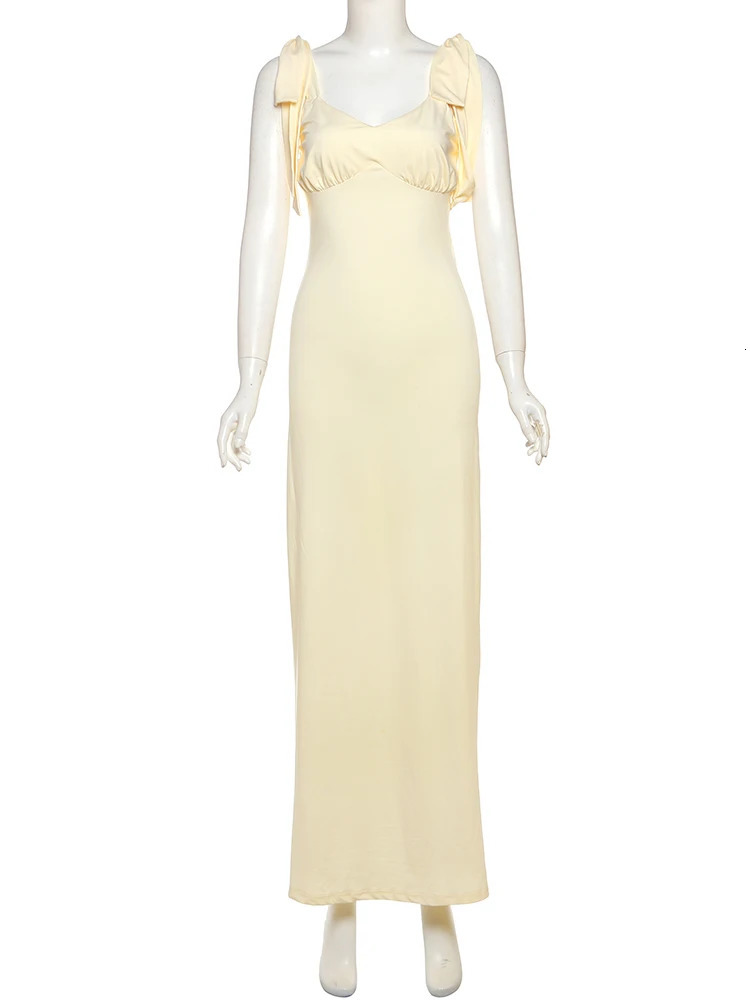 Nibber Simple Backless Patchwork Dress Women Sexy LaceUp Solid Temperament Sleeveless Casual Midnight Clubwear Party Dresses 250604