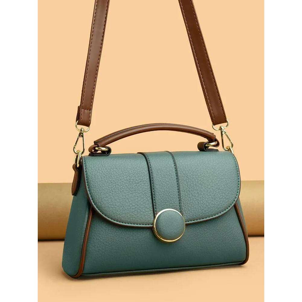 High End Handbag, Classic And Versatile For Women, Can Be Carried On One Shoulder Or Diagonally, Elegant Temperament 2025/06/05