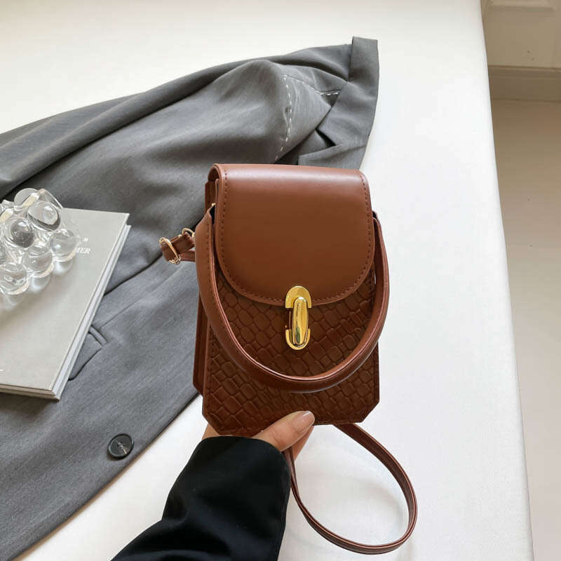 Handheld Fashion Small Square 2025 Spring Summer New Simple Casual Single Shoulder Trendy Crossbody Bag for Women