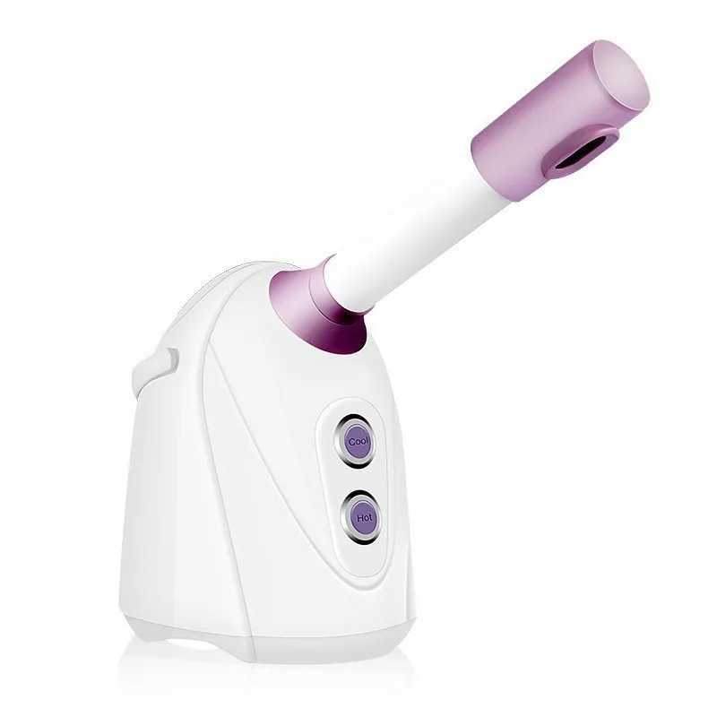 Beauty Salon Spa Home Use 3in1 Nano Mist Facial Steamer Skincare Warmer Face Cold Spray Hot Cool Steaming Humidifier Vaporizer XJ250607