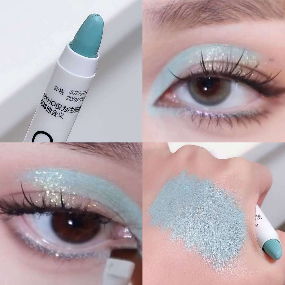 608 Highlighter, Same Eye Brightening Slipper Silkworm N Flash Shadow, 604 Matt White Pearl Mot free shipping