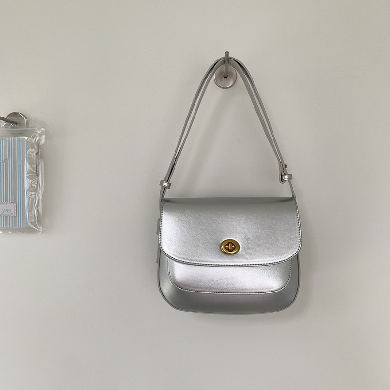 Chic Niche Ladies' PU Lock Closure Backpack Style Handbag for Casual Outings & Daily Use