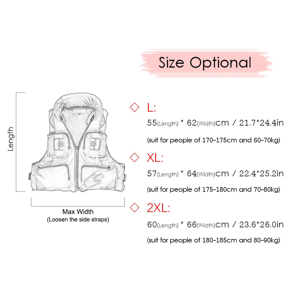 FX L-XXL Professional Life Jacket Vest Fishing Polyester Adult Safety Life Jacket Survival Life Vest Swimming Boating Drifting 250528