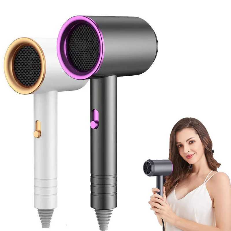 Hair Dryer Power Ionic Strong Wind Quick Drying Hair Care And Styling Appliances High Speed Powerful Airflow HairdryerXJ250605