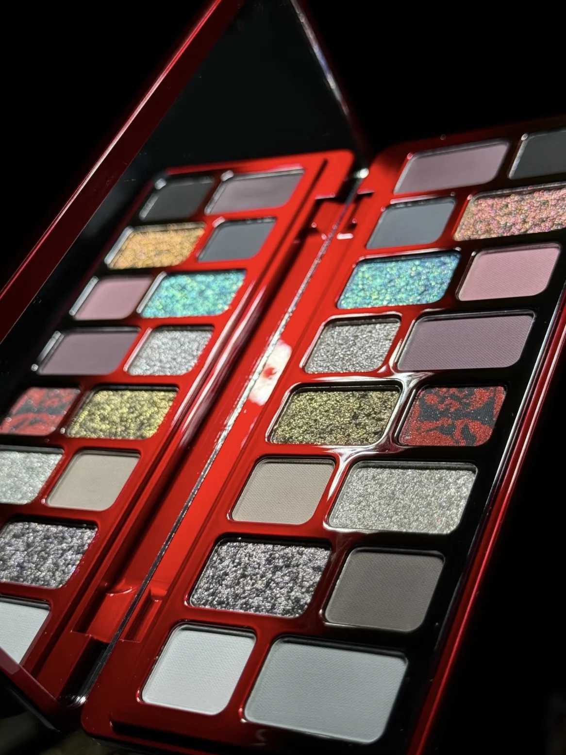 Cheeryep 6 Color Eyeshadow Qianyan Plate Glitter Chameleon Matte Pearlescent Explosive Flash Plate Qian Yan Cowherd Sequins W250605