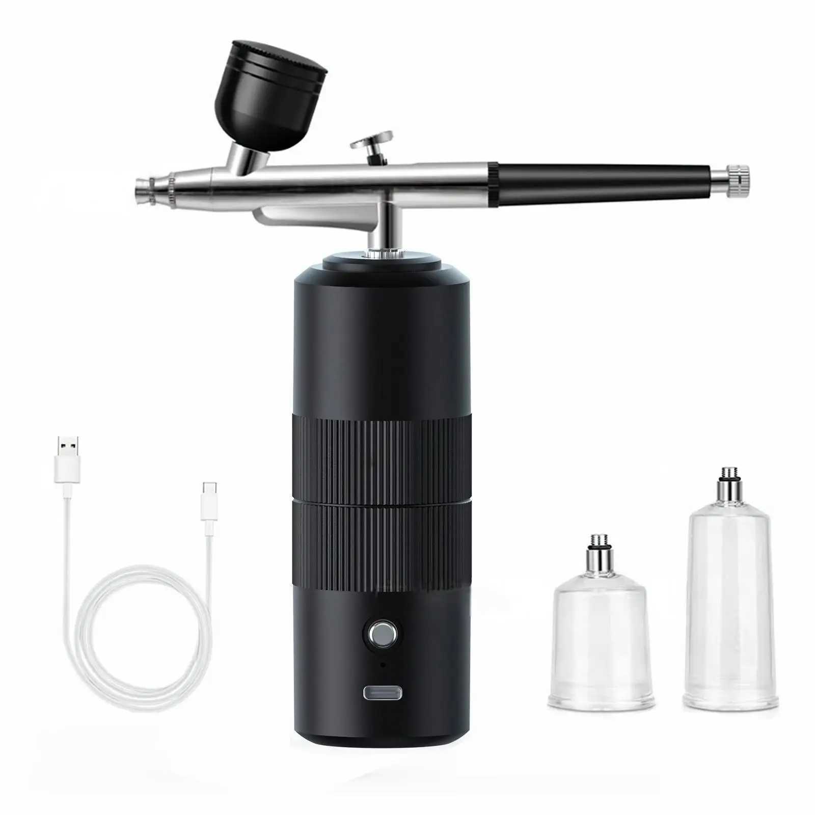 Professional High-Pressure Oxygen Infusion Sprayer - Facial Mist Sprayer for Home Use Nail Art Model Painting Beauty Equipment XJ250607