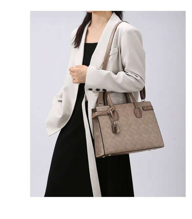 Women's Bags Designer PU Leather Casual Crossbody Bags For Women Ladies Designer Tote Handbag Female Large Capacity Travel Shoulder Bag