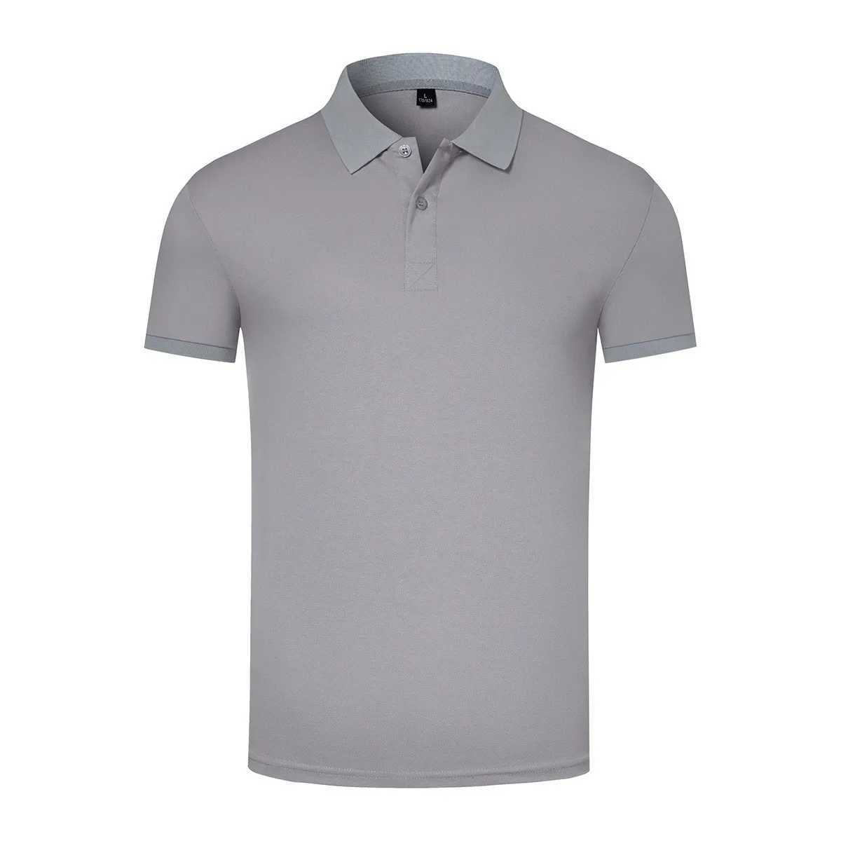 Functional sports patchwork polo shirt quick drying sweat wicking non-stick breathable short-sleeved T-shirt work polo XJ250605