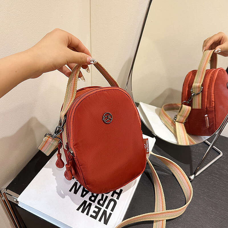 for Women Crossbody 2025 New Mini Phone Pouch Ultra-light Handheld Simple Women's Stylish Canvas Small Bag