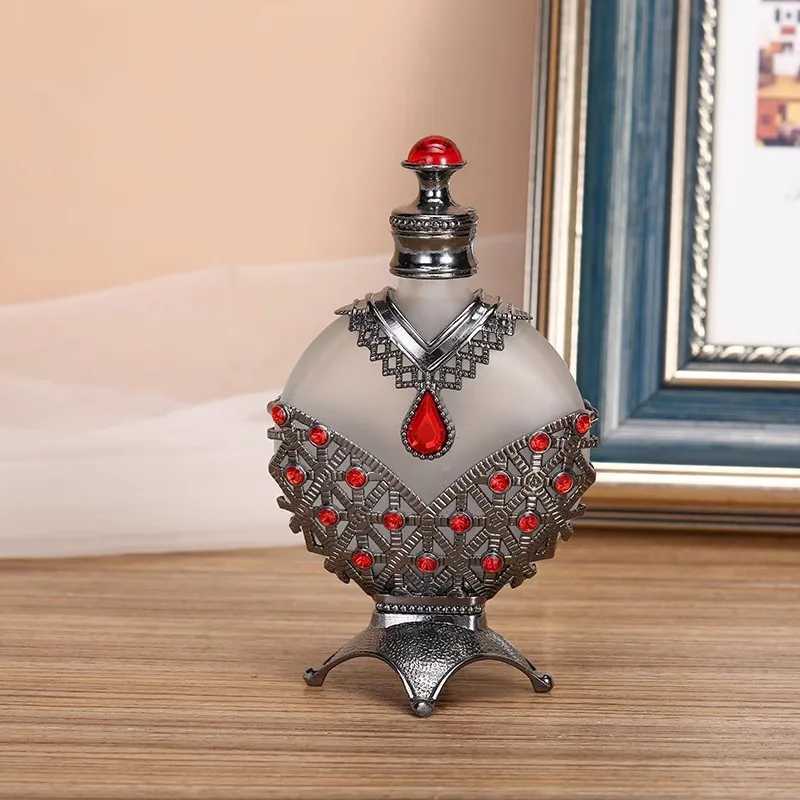 2/10pcs 10/30ml New Vintage Essential Oil Bottle Attar Oil Bottle Volatile Oil Container Perfume Bottle Cosmetic Packing Gift W250605