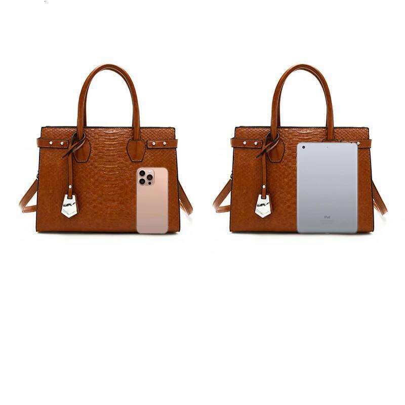 Women's Bags Designer Purse And Handbag For Women PU Leather Satchel Tote Crocodile Pattern Lady Top-Handle Bag Crossbody Shoulder Bags