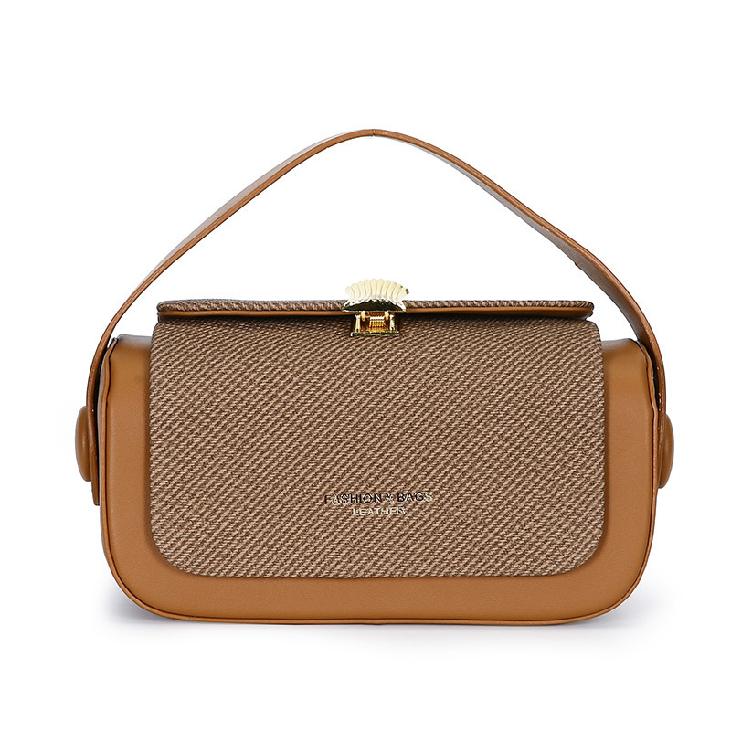 Luxury Designer Bag Canvas Shoulder Versatile Candy Color Mini Chain Rhombus Party Multiple Compartments Adjustable Strap Textured Crossbody Tote