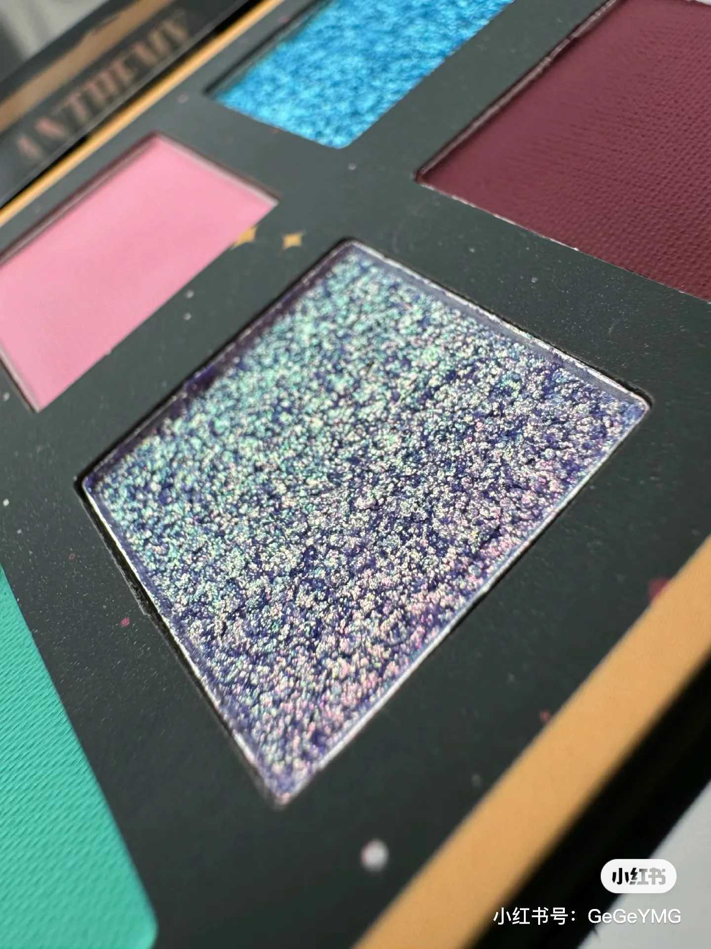 Anthemy Backlight Butterfly 2 Color Eyeshadow Palette Matte Chameleon Eyeshadow W250605