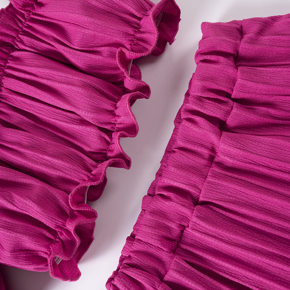 Baby girl summer set with solid color suspender and skirt 2-piece set, designed for girls, suitable for daily wear and party wear, preferred for outdo