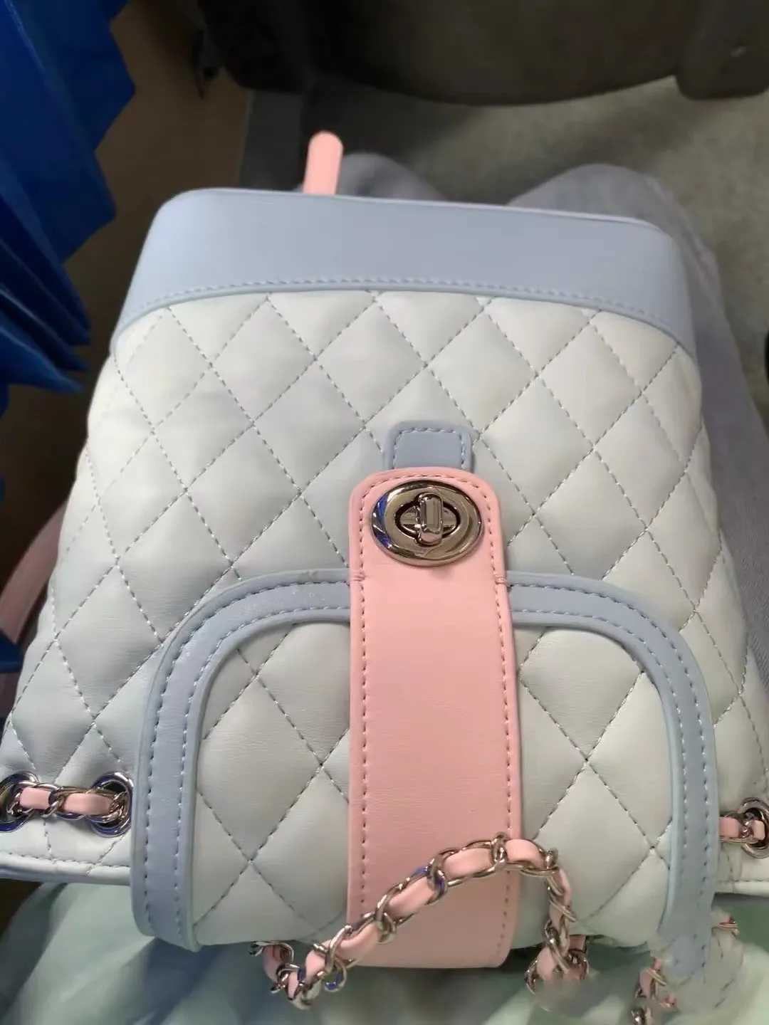 Niche Design Bag Autumn And Winter New Chain Backpack WomenS Versatile Bucket Bag High-End Outing Backpack Gift XJ250605