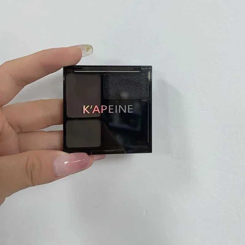 4 Colors Punk Smokey Eyeshadow Palette Matte Glitter Long Lasting Shimmer Cool Toned Black Blue Eye Pigment for Makeup W250605