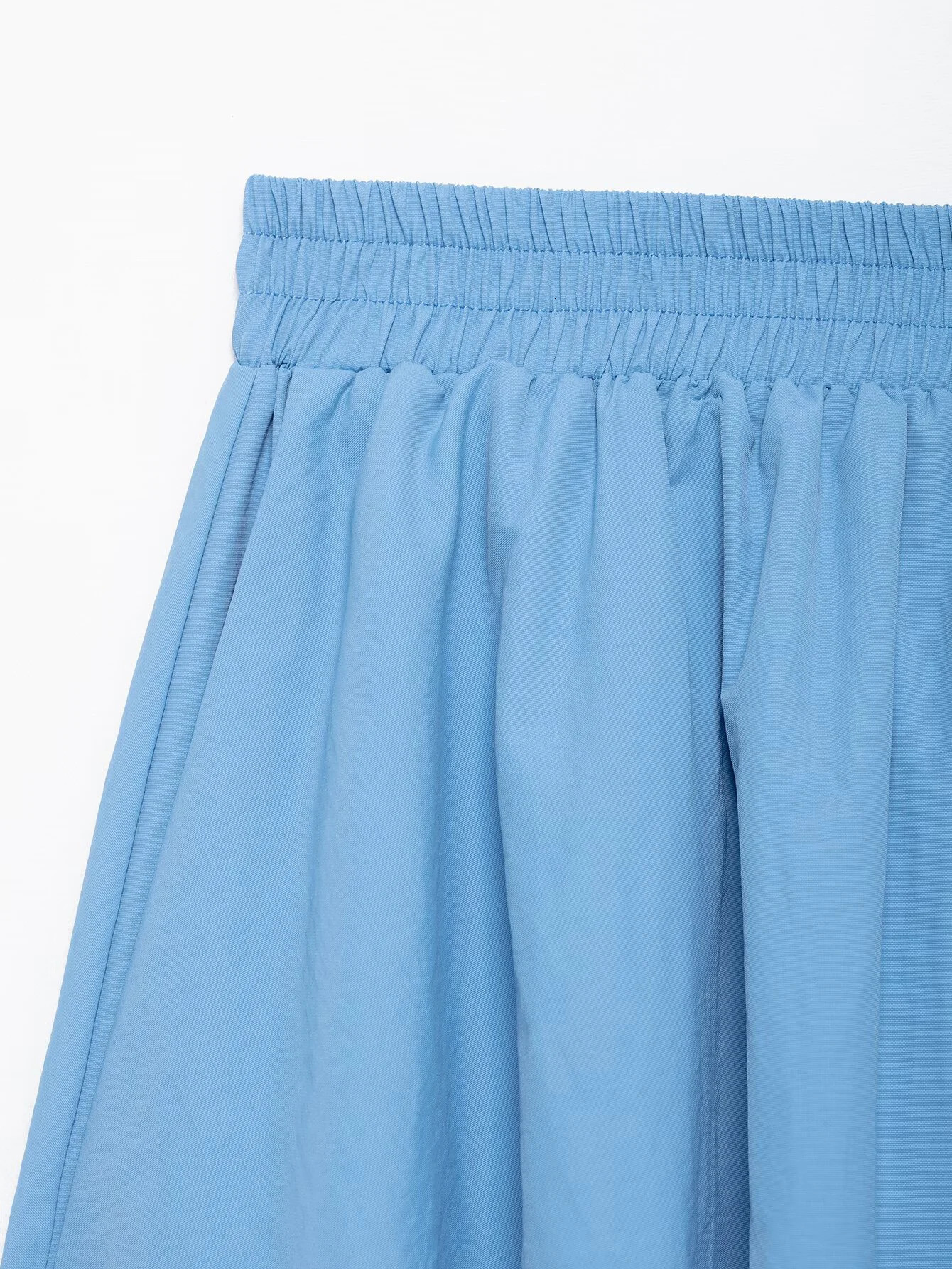 DEEABAE Spring Womens Clothing European And American Style French Fashion Short Sleeved Shirt Wide Swing MIDI Skirt 250605A