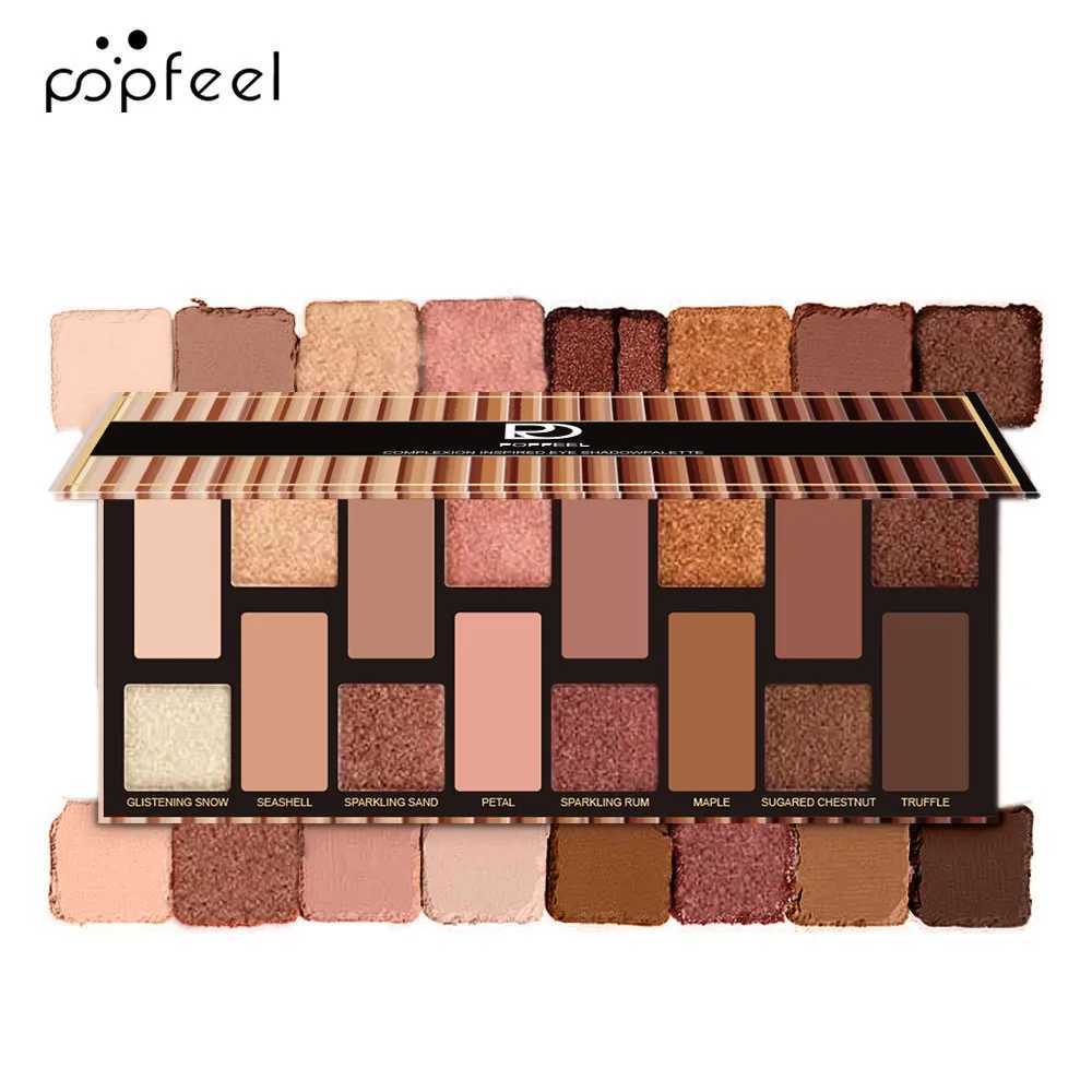 6 Color Eyeshadow Palette Glitter for Eyes Shimmer Matte Eye Shadow Korean Makeup For Women Cosmetics Eye Shine Waterproof W250605