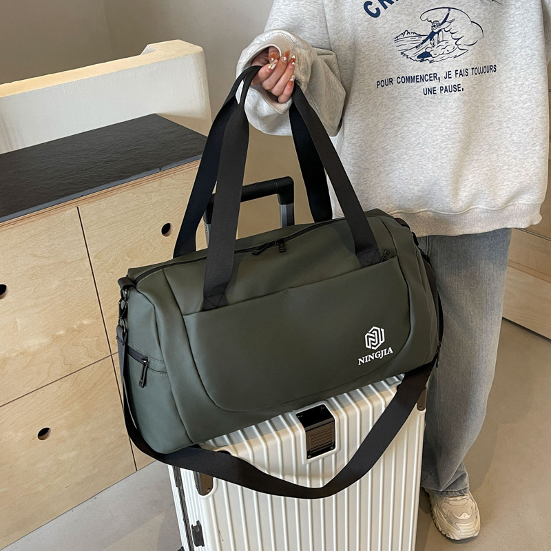 Travel Large Capacity Men's Fiess Sports Portable Business Trip Lage Bag Dry Wet Separation Yoga Handbag