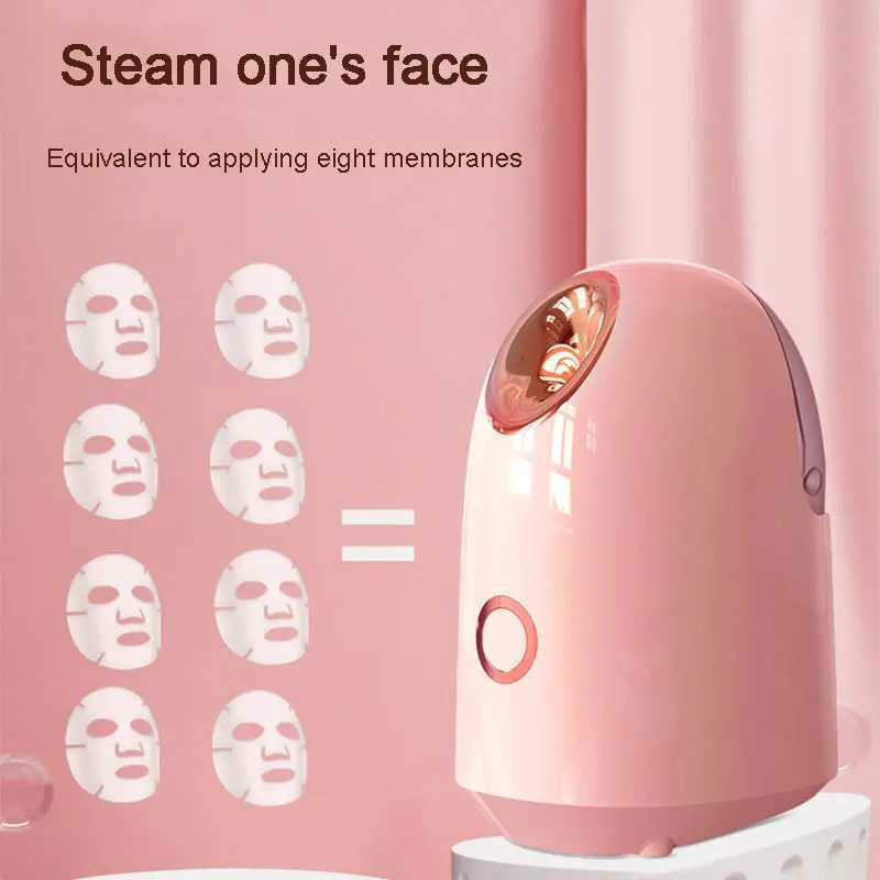 Hot Skincare Facial Steamer Beauty Device For Face Hydration Pore Cleansing Nano Steam With Deep Penetration XJ250607