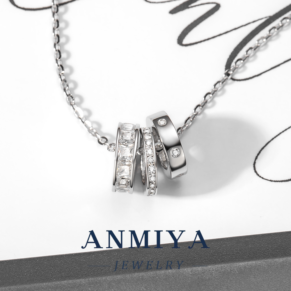 925 Sterling Silver Necklace Edgy Pendant Silver Jewelry for Women Bold Chain Link Design Casual Hangouts