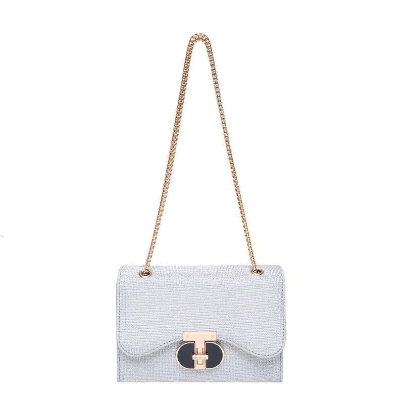 Top brand high-quality new free designer bag fashion chain bag 2025 new lock single shoulder crossover water ripple texture armpit bag brand new free 