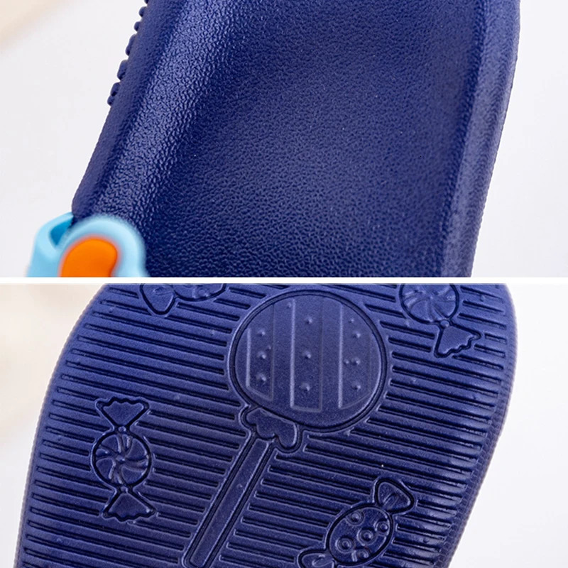 Boys Slippers Summer Waterproof Beach Slippers for Children 2 to 3 4 5 6 7 8 9 Years Funny Toddler Boy Slippers Baby Kids Shoes 250604