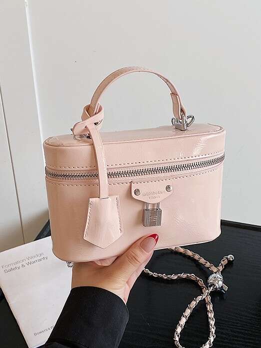 High-end Box Fashion Handbag Small Square 2025 New Versatile Exquisite Makeup Lipstick Bag