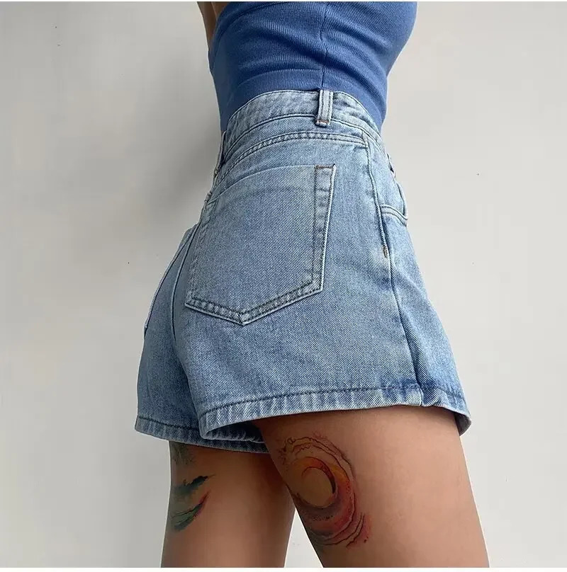 Slimming ALine Mini Skirt Shorts Womens Denim Pants Summer Style Halflength Bodycon Short Shorts 250604