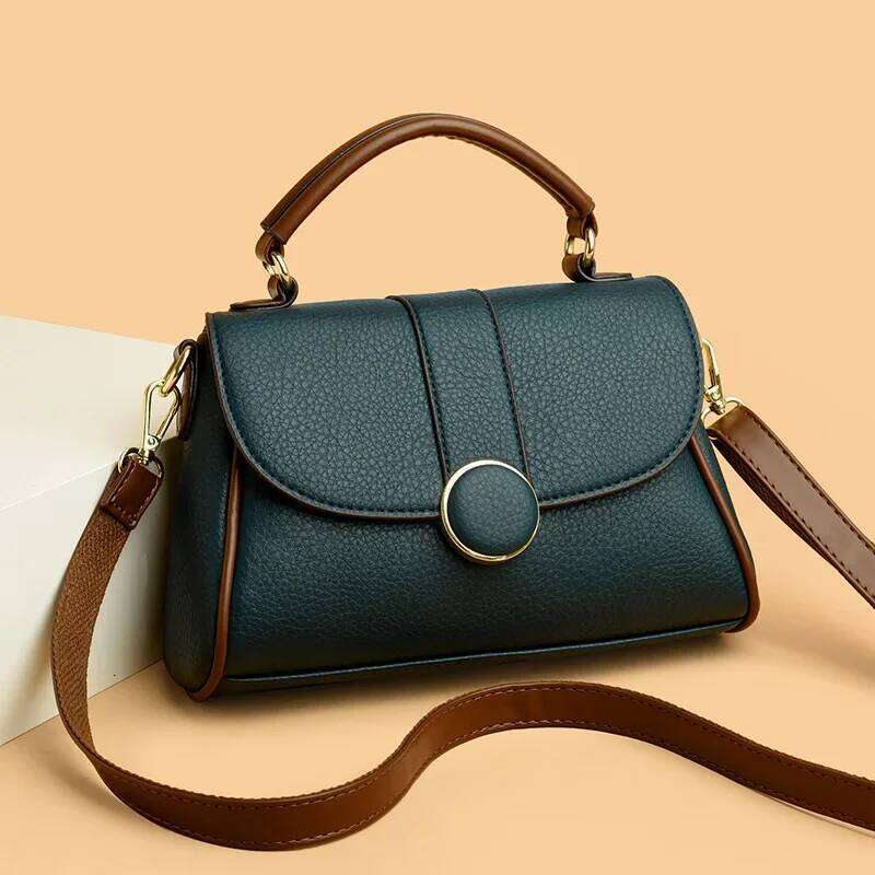High End Handbag, Classic And Versatile For Women, Can Be Carried On One Shoulder Or Diagonally, Elegant Temperament 2025/06/05