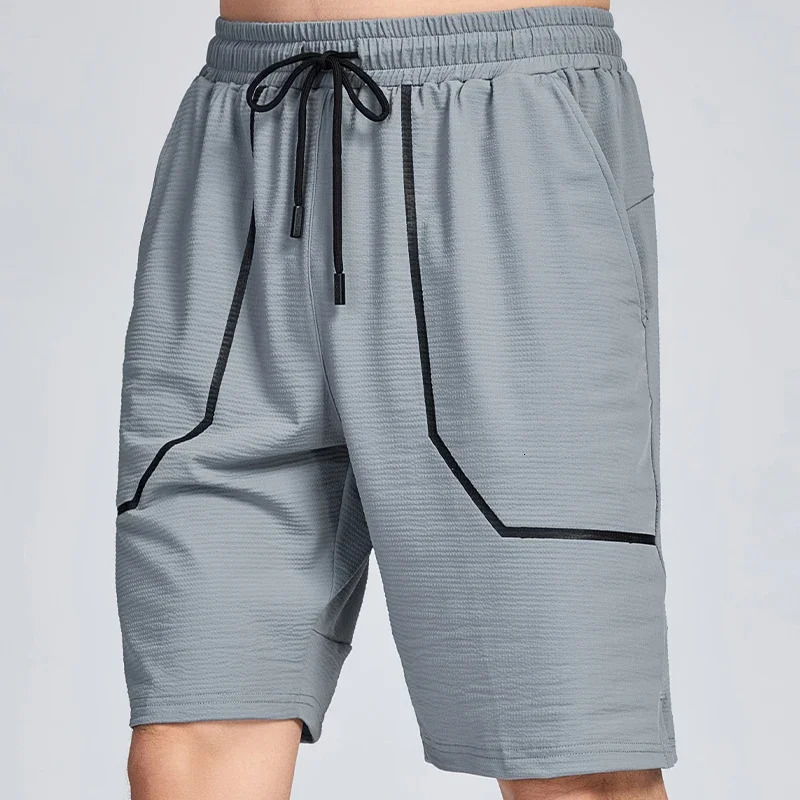 Fitness sports Shorts Summer Gyms Workout Male Breathable Mesh shorts Quick Dry Beach Short Pants men Sportswear Y28 250604