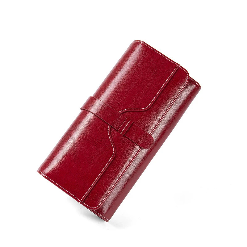 Split Leather Wallet for Women y ner Long Purse High Quality RFID Card Holder Purses Womens Wallets Handbag 250605