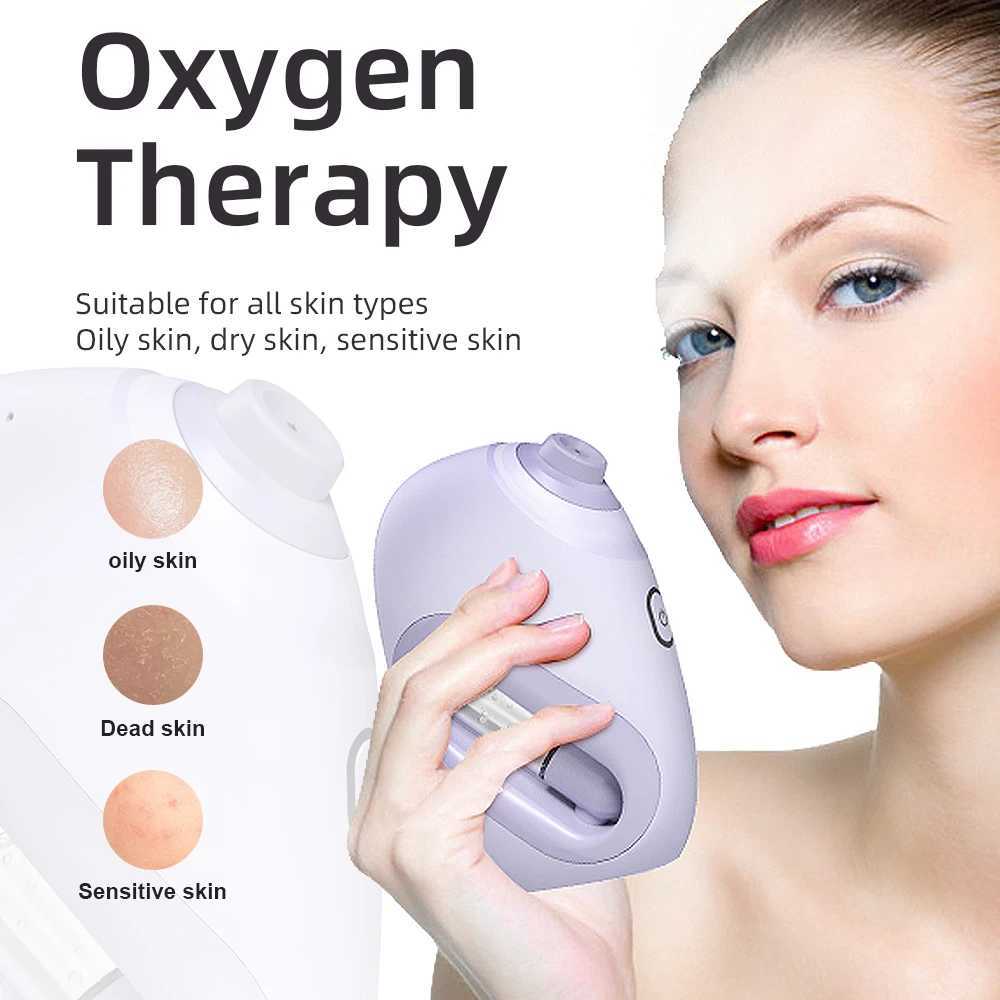 Nano Facial Sprayer Water Steamer Oxygen Injection Moisturizing Machine Handheld Spray Face Steamer Mist Skin Care Beauty XJ250607