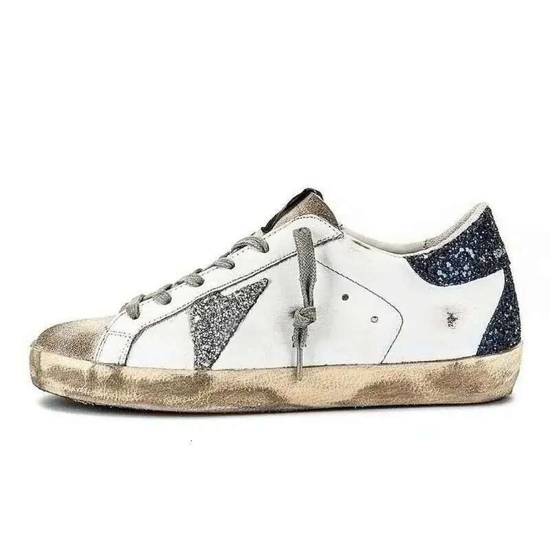 Designer Plate-forme Sneakers Leather Shoes Loafers Old Dirty Shoe star Women Men White Vintage Ball Casual Star Platform Trainers Size 35-47
