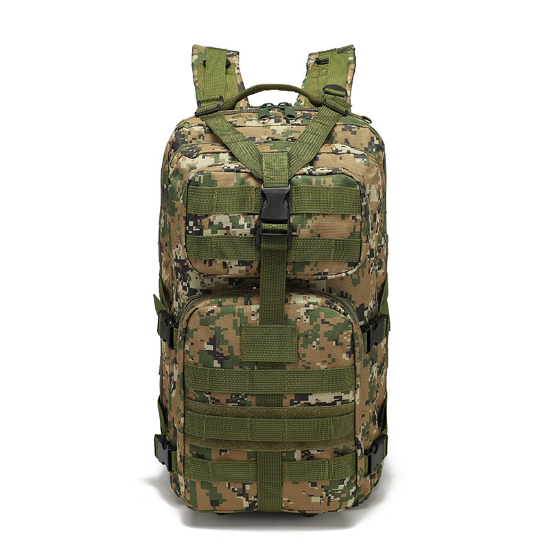 Medium Outdoor 3P Sports Backpack Waterproof Multifunctional Large Capacity Double Shoulder MOLLE Expansion Military Enthusiast Training Bag