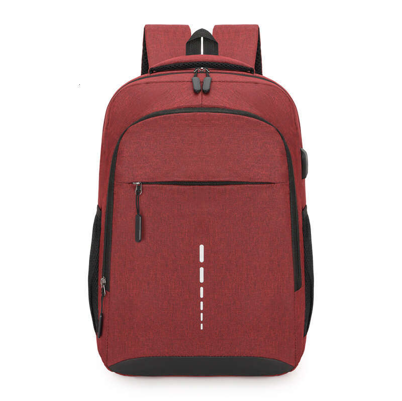 Men's High-End Business Commuter Laptop Korean Style Oxford Cloth Reflective Strip Large Capacity Backpack