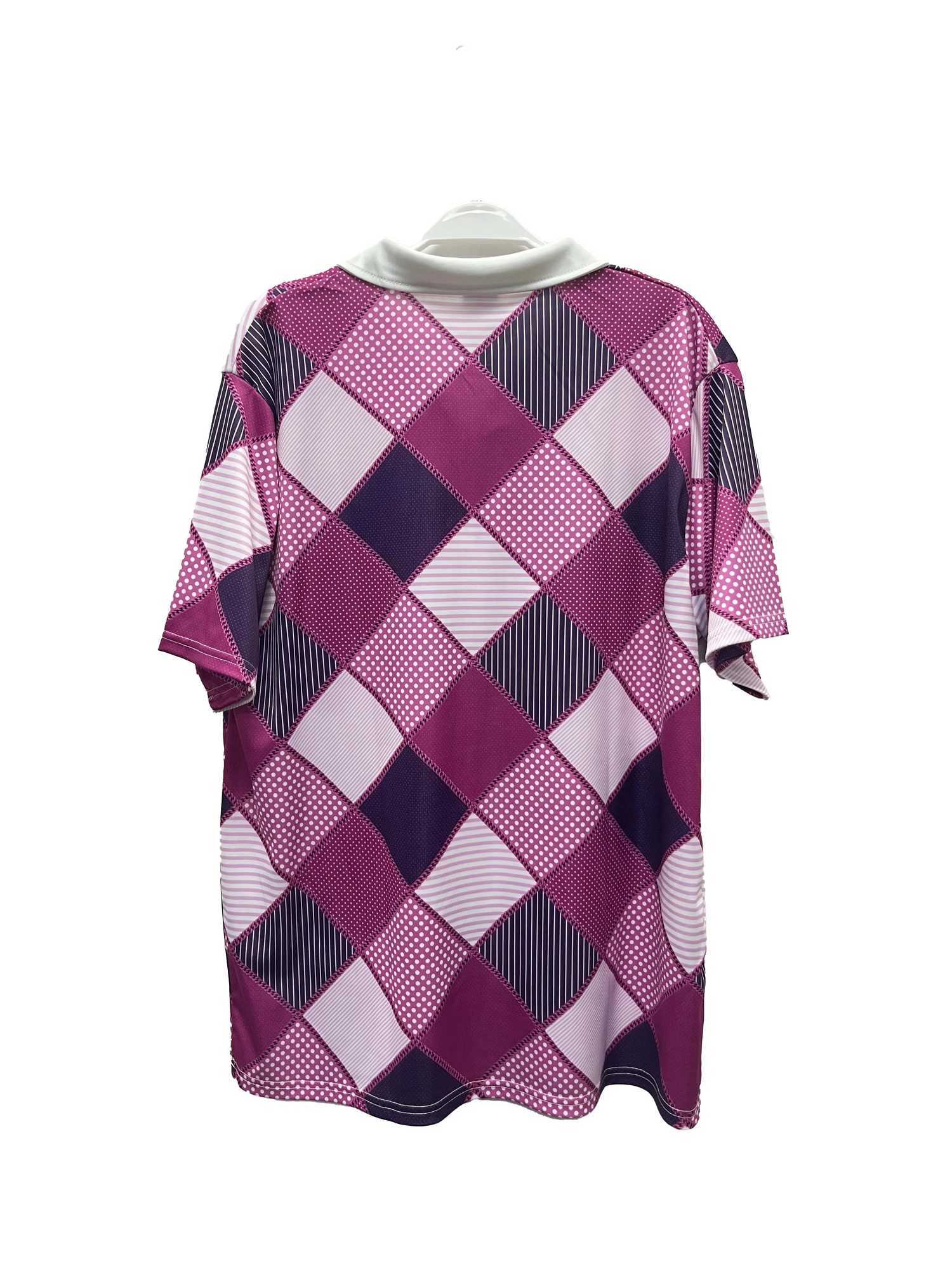 Summer Fashion Zipper Polo Fashion Color Block 3D Printed Golf Short Sleeve Polo Business Casual Polo Streetwear Men Polo Shirt XJ250605