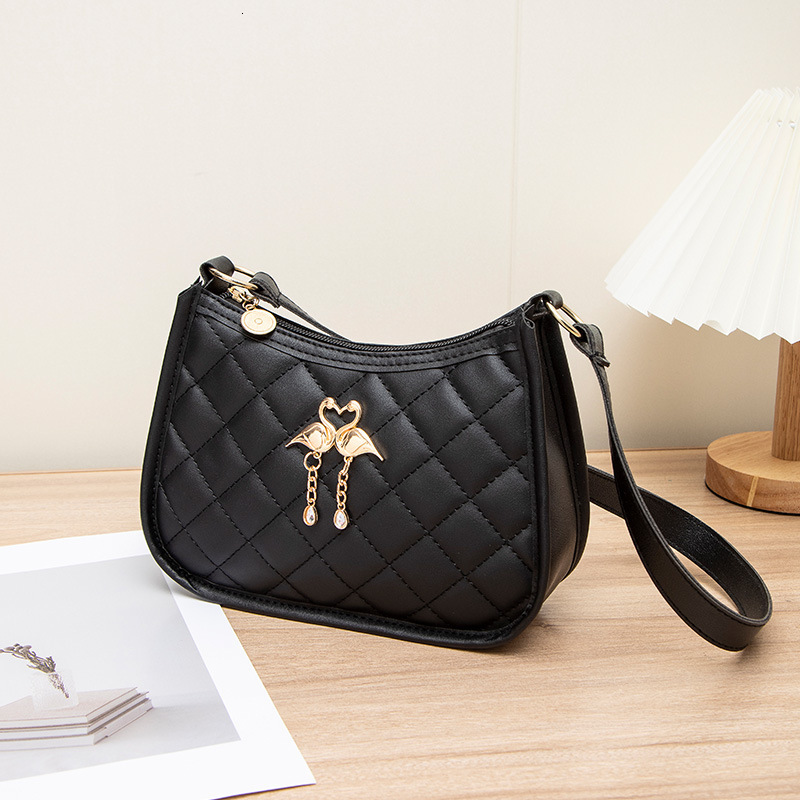 High quality brand high-quality new style free designer bag casual multifunctional shoulder bag embroidered armpit bag Korean style bag brand new free