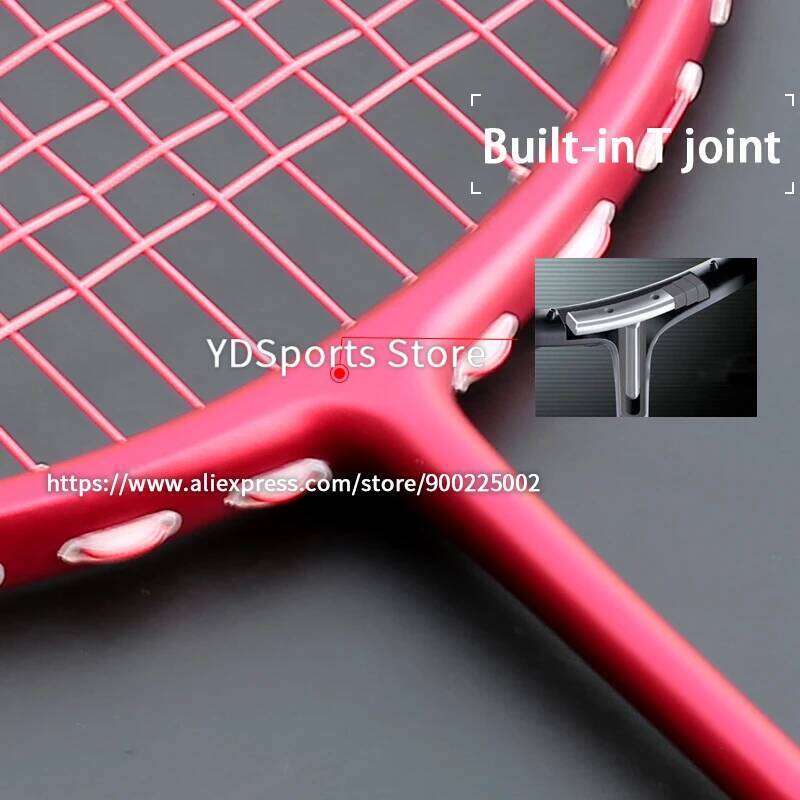 Professional Plus Weight Traning Badminton Racket Carbon Fiber 120g 150g 180g 210g Heavy Racktes Sports Speed Padel Racquet